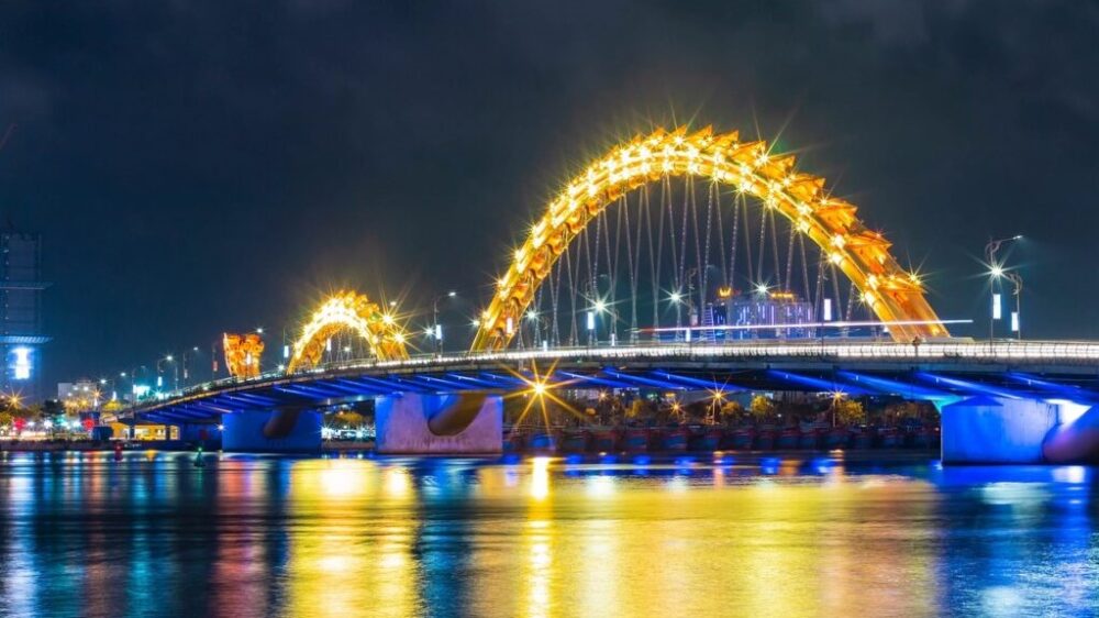 Da Nang; golden dragon bridge; Best things to do in Da Nang